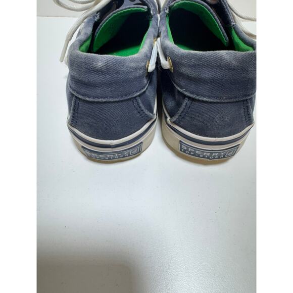 Sperry Top-Sider Sea Ketch Youth Kids Sneaker Loafer Sz 5M Blue Preppy School - Picture 4 of 7
